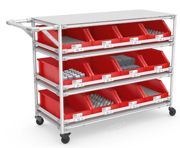 转运式 物料车（3层）(图1)