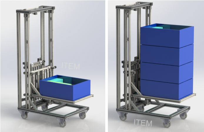 弹簧平衡物料车(图1)